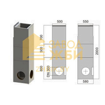 Дождеприемники ДК 50-580-800 (низ)
