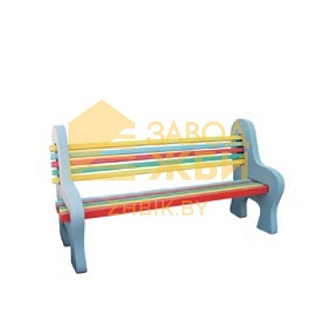 Скамья со спинкой