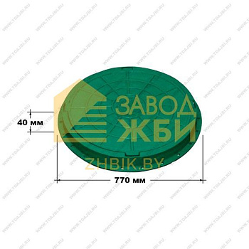 Люк полимерно-песчаный тип Л 3 т.