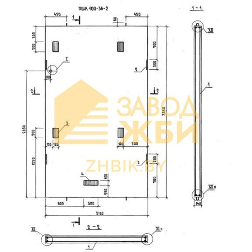 ПШЛ 100-36-2 (1.089.1-2)